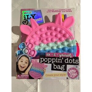 ILY Poppin Dot DYI Bag pop its stress purse